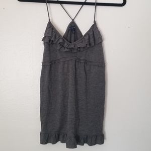 American Eagle Grey Racer Back, XS